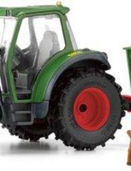 Schleich® Spielwelt FARM WORLD, Traktor mit Anhänger (42608)
