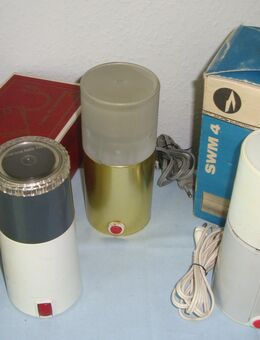 DDR Kaffeemühle SWM 1 & II/1 & 4 Originalverpackung KOMET P1 wie PIROUETTE DDR Stövchen mit bunten Steinen toll erhalten - Rostock