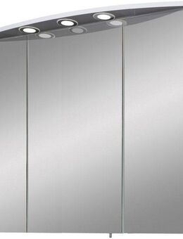 Schildmeyer Spiegelschrank Verona Breite 100 cm, 3-türig, 3 LED-Einbaustrahler, Schalter-/Steckdosenbox