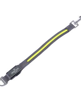 Nomad Tales Spirit USB LED Leinenverlängerung, neongelb & grau - Größe M/L: ca. L 39 cm