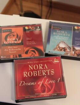 CD Hörbücher von Nora Roberts /alles 3-fach CD´s /insges. 9 CD´s - Wolfsburg
