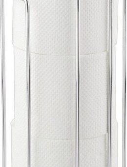 WENKO Toiletten-Ersatzrollenhalter Wandhalter, Chrom, für 3 Rollen