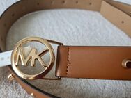 NEU mit ETIKETT * Edel * Gold- Nieten * Echt Leder * Damen * Gürtel "MICHAEL KORS" MK * cognac- hell- braun * - Riedlingen