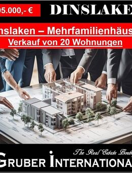 voll vermiete Wohnanlage mit 20 Wohnungen in Dinslaken zu verkaufen - Dinslaken