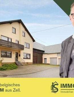 Vielseitig nutzbares, großes Wohnhaus mit Scheune und Ställen in Peterswald - Naturnähe inklusive! - Peterswald-Löffelscheid