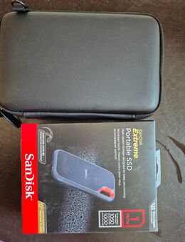Portable Festplatte 1 TB, mit Tasche, Neu - Osterrönfeld