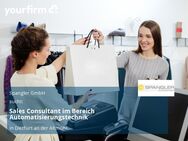 Sales Consultant im Bereich Automatisierungstechnik - Dietfurt (Altmühl)