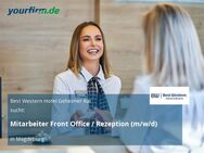Mitarbeiter Front Office / Rezeption (m/w/d) - Magdeburg