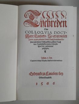 Tischreden von Martin Luther - Wollbach