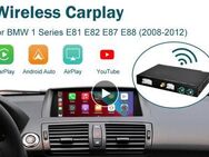 Wireless Apple CarPlay Android Auto Interface für BMW 1 Serie E81 E82 E87 E88 2008-2012 mit Mirror Link AirPlay BMW - Wuppertal