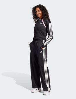 adidas Sportswear Trainingsanzug W TEAMSPORT TS (2-tlg), Jacke schmal geschnitten, Hose regulär geschnitten, hoher Bund