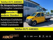 VW T6.1, 2.0 TDI Pritsche Doka 3 to, Jahr 2020 - Schwäbisch Hall