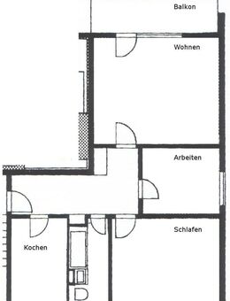 2,5 Zimmer - Wohnung mit Loggia - Braunschweig