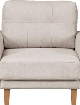 Home affaire Sessel TRIPLO Relaxsessel mit Wellenunterfederung, Maße B/T/H: 95/100/89 cm, Polstersessel mit Steppung im Rückenkissen, hohe Qualität