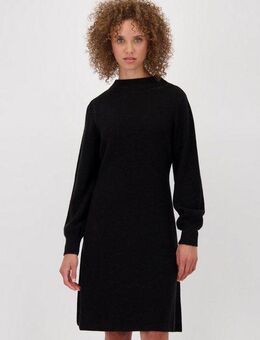 Monari Strickkleid Kleid Strick Lurex 92cm Mit Rundhalsausschnitt