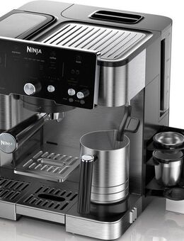 NINJA Espressomaschine Ninja Luxe Café Essential Kaffeemaschine ES501EU, Espresso- und Filterkaffeemaschine