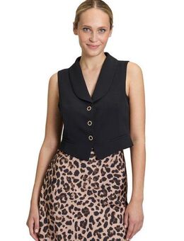 Vera Mont Strickweste Vera Mont Damen Sommerweste mit Kragen