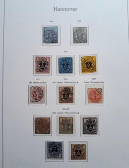 Briefmarken - ALT DEUTSCHLAND - HANNOVER - Sammlung zu verkaufen. - Bremen