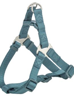 Trixie Premium One Touch Geschirr, petrol - Größe M: 50 - 65 cm Brustumfang, 20 mm breit
