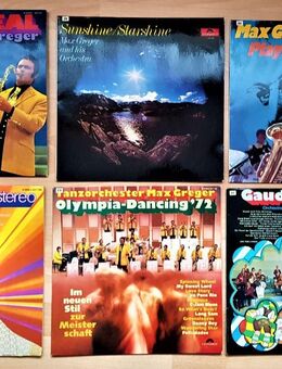 LP Vinyl Orchester Max Greger 6 LP's = je 6€ - Grabau (Landkreis Stormarn)
