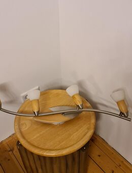 Globo 5441-4 Spot Lighting LORD E14 40W 230V Holz Milchglas Lampe Leuchte Glas - Essen