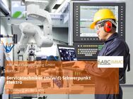Servicetechniker (m/w/d) Schwerpunkt Elektro - Limburg (Lahn)