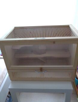 Holzkäfig Hamster Mäuse gebraucht 60 x 35 x 42 - Grefrath (Sport- und Freizeitgemeinde)