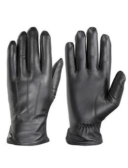 PEARLWOOD Lederhandschuhe CLIFF (1 Paar) weiches Fleecefutter, Dekorative Ziernähte