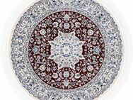 carpetfine Teppich Nain Diane, rund, Höhe: 8 mm, Kurzflorteppich, Orient Look