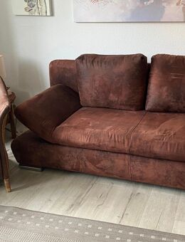 Schlafcouch mit passendem Ratansessel - Stuttgart