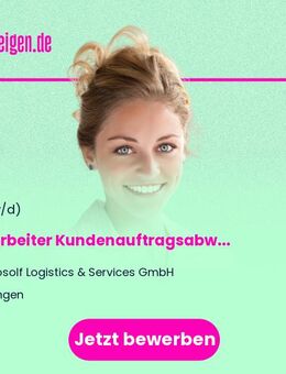 Mitarbeiter (m/w/d) Kundenauftragsabwicklung - Pforzheim