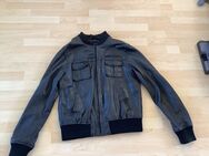 Lederjacke, Schwarz, Gr. XXL, Ziegenleder, Jacke, Leder - Lübeck