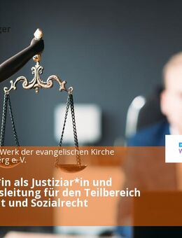Volljurist*in als Justiziar*in und Abteilungsleitung für den Teilbereich Justiziariat und Sozialrecht - Stuttgart