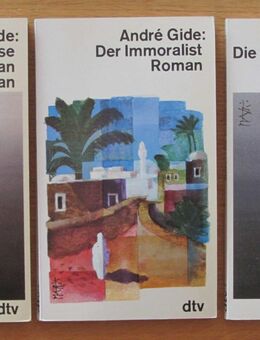 3x A. Gide: Verliese des Vatikan - Immoralist - Schule der Frauen - Münster