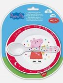 Peppa Pig Baby Mikroschüssel + Löffelset in 24536