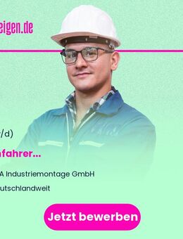 Kranfahrer (m/w/d) - Berlin Mitte