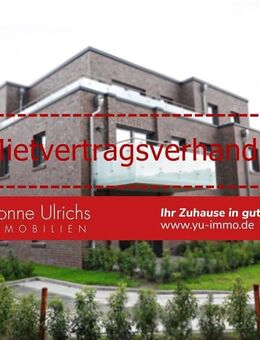 Sonnige Obergeschosswohnung im schicken Neubau mit Fahrstuhl! Für Mieter mit WBS. - Aurich