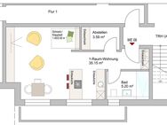 Erstbezug: Möbliertes 1-Zimmerappartement - Mühlheim (Main)