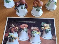 Tierbabys-Skulpturen-Sammlung / 11 Porzellan-Glöckchen - Hamburg Wandsbek