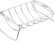 Weber Grillguthalter Spare-Rib-Halter, Edelstahl, Für bis zu 5 Rippchen