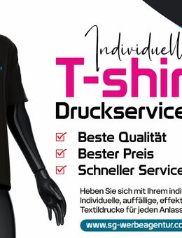 T-Shirt Druck, Textildruck und vieles mehr - Nordkirchen