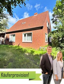 Abriss oder Kernsanierung: Wohnhaus in Detern auf knapp 1500 m² Grund! Tolle Siedlungslage! - Detern