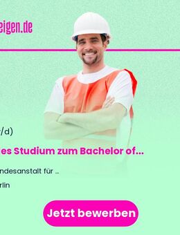 Duales Studium zum Bachelor of Engineering Technisches Facility Management (w/m/d) - Berlin