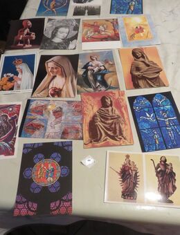 Heiligenbilder Postkarten zu verschenken - Stuttgart
