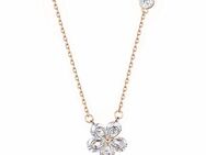 COLLEZIONE ALESSANDRO Silberkette Flower, aus 925 Sterling Silber