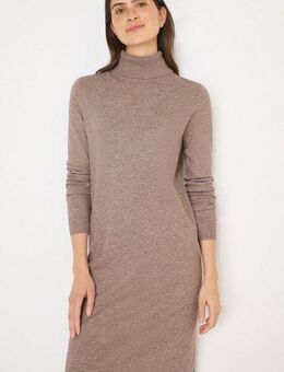 CECIL Strickkleid mit Rollkragen, knielang