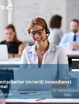Vertriebsmitarbeiter (m/w/d) Innendienst international - Frankfurt (Main)