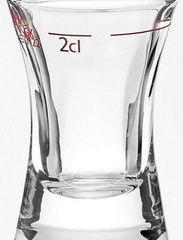 van Well Schnapsglas Wachtmeister Rotring, Glas, 0,2 L, geeicht, Spülmaschinengeeignet, Gastronomiequalität, 24-tlg.