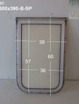 Wohnwagenfenster PERSPEX ca 60 x 39 bzw 57 x 36 BADFENSTER Sonder - Schotten Zentrum
