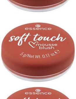 Essence Rouge soft touch mousse blush, 3-tlg., Ebenmäßiger und matter Look, zartes Puder-Finish, variable Deckkraft.